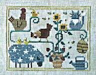 Click for more details of Oodles Of Summer (cross stitch) by Bent Creek