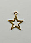 Click for more details of Open Star Charm (beads and treasures) by Birdhouse Enterprise