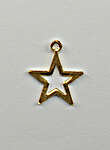 Click/tap for more details of Open Star Charm (beads and treasures) by Birdhouse Enterprise