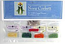Click for more details of Orange Princess Embellishment Pack (beads and treasures) by Nora Corbett
