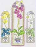 Click for more details of Orchid Trio (cross stitch) by Vickery Collection