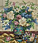 Click for more details of Oriental Splendor (cross stitch) by Dimensions