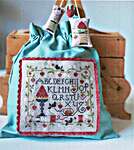 Click/tap for more details of Ornement Fraises (cross stitch) by Tralala