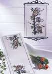 Click for more details of Owl Family Wall Hanging and Table Runner (cross stitch) by Permin of Copenhagen