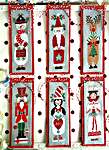 Click/tap for more details of Pagine Di Natale (Christmas Bookmarks) (cross stitch) by Cuore e Batticuore
