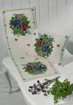 Click for more details of Pansies Cushion (cross stitch) by Permin of Copenhagen
