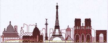 Click for more details of Paris (cross stitch) by Alessandra Adelaide Needleworks