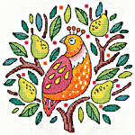 Click for more details of Partridge in a Pear Tree (cross stitch) by Karen Carter