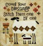 Click for more details of Patchwork Sheep (cross stitch) by Heart in Hand