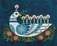 Click for more details of Peace and Light (cross stitch) by Satsuma Street