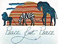 Click for more details of Peace (cross stitch) by MarNic Designs