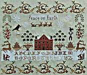 Click for more details of Peace on Earth (cross stitch) by Twin Peak Primitives