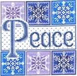 Click for more details of Peace Snowflakes (cross stitch) by Imaginating