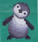 Click for more details of Penguin (cross stitch) by Permin of Copenhagen