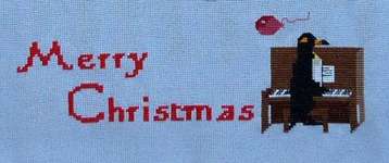 Click for more details of Penguin Party Advent (cross stitch) by Anne Peden