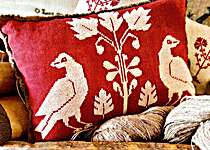 Click/tap for more details of Pennsylvania Christmas Birds (cross stitch) by Shakespeare's Peddler
