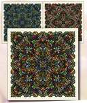 Click/tap for more details of Pentatonic (cross stitch) by Ink Circles