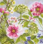 Click for more details of Peonies (cross stitch) by Lanarte