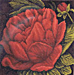 Click for more details of Peony (cross stitch) by Lanarte