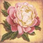 Click for more details of Peony (embellished cross stitch) by Riolis