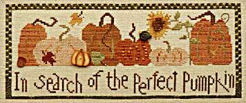 Click for more details of Perfect Pumpkin (cross stitch) by Heart in Hand