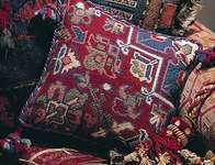 Click for more details of Persian Cushion Front (tapestry) by Glorafilia