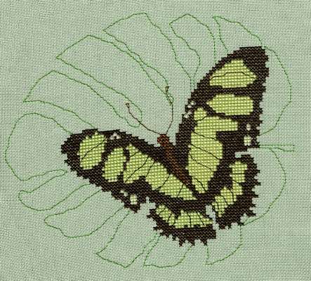 Cross Stitch Butterfly Chart