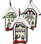 Click for more details of Petite Christmas Cottages (cross stitch) by JBW Designs