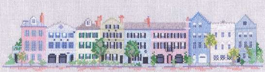 Click for more details of Petite Rainbow Row (cross stitch) by Barbara & Cheryl