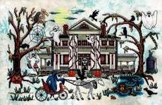 Click/tap for more details of Phantom Plantation (cross stitch) by Glendon Place