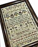Click/tap for more details of Philadelphia Vine 1755 (cross stitch) by The Scarlett House