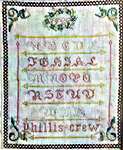 Click/tap for more details of Phillis Crew 1890 (cross stitch) by Cross Stitch Antiques