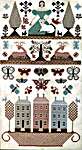 Click/tap for more details of Pieces Of Olde (cross stitch) by Kathy Barrick