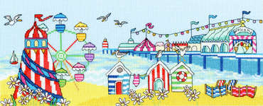 Click for more details of Pier Fun (cross stitch) by Bothy Threads