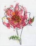 Click for more details of Pink Floral (cross stitch) by Design Works