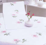 Pink Tulips Table Cover