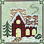 Click for more details of Plaid House (cross stitch) by Erin Elizabeth Designs
