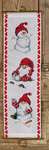 Click for more details of Playing in Snow Christmas Hanging (cross stitch) by Permin of Copenhagen