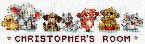 Click for more details of Playmates (cross stitch) by Design Works