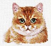 Click for more details of Plush Cat (cross stitch) by Alisa