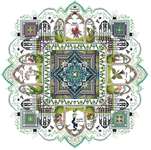 Click for more details of Poison Garden Mandala (cross stitch) by Chatelaine