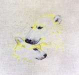 Click for more details of Polar Bears (cross stitch) by Luca - S