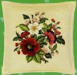 Click for more details of Poppies Cushion (cross stitch) by Eva Rosenstand