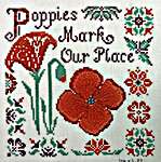 Click for more details of Poppies for Remembrance (cross stitch) by Tempting Tangles Designs