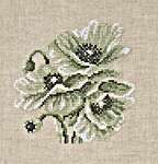 Click for more details of Poppies in Monochrome (cross stitch) by Permin of Copenhagen
