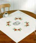 Click for more details of Poppies Table Centre (embroidery) by Permin of Copenhagen