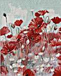 Click for more details of Poppy Fields (cross stitch) by Oven Company