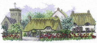Click for more details of Poppyfield Lane (cross stitch) by Rose Swalwell
