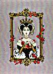 Click for more details of Portrait Queen (cross stitch) by Mirabilia Designs