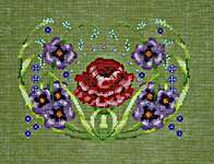 Click for more details of Posey (cross stitch) by Nora Corbett